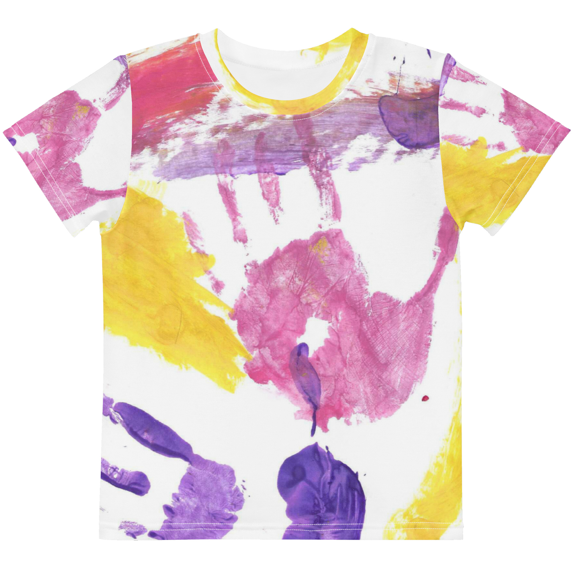 Team Work of Two Youth Crew Neck T-shirt