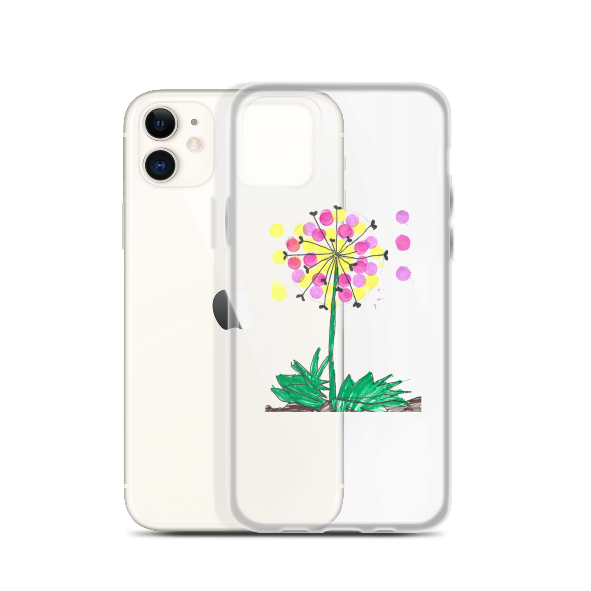 Dandelion of Colors Clear Case for iPhone® - Image 7