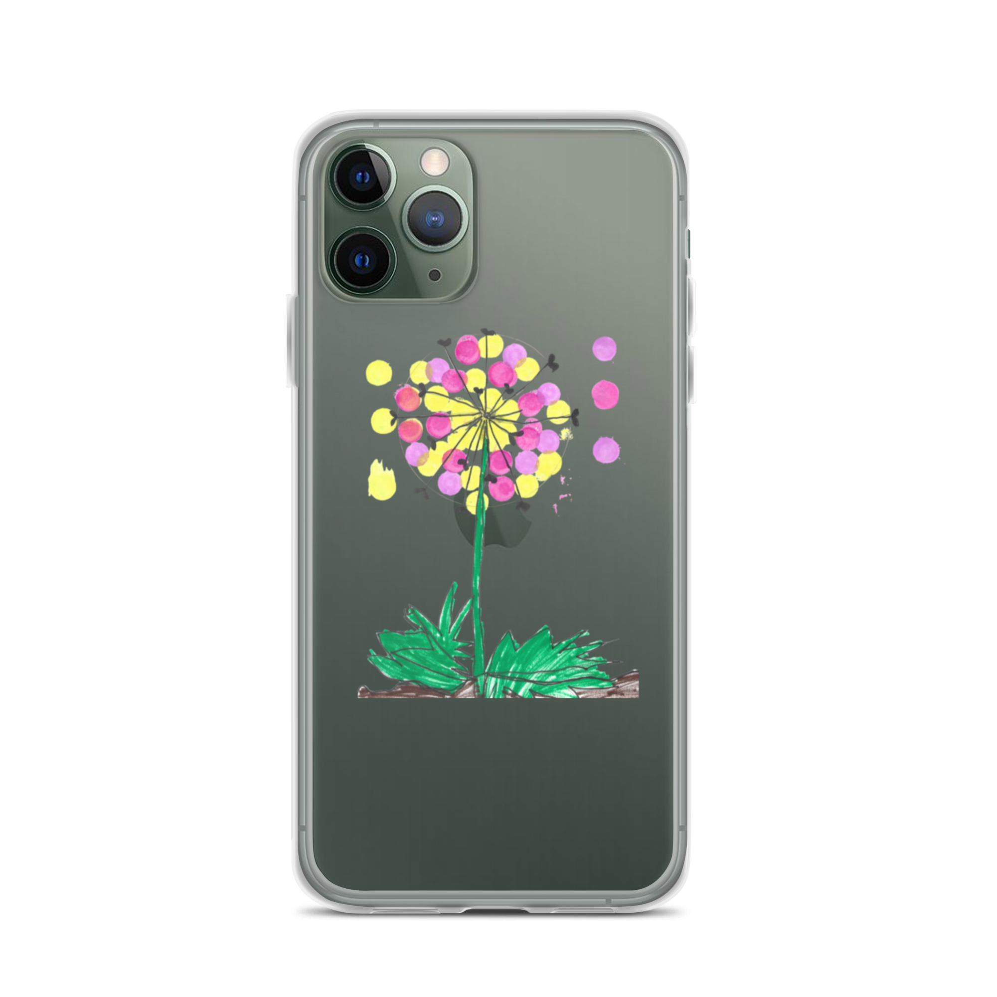 Dandelion of Colors Clear Case for iPhone® - Image 4