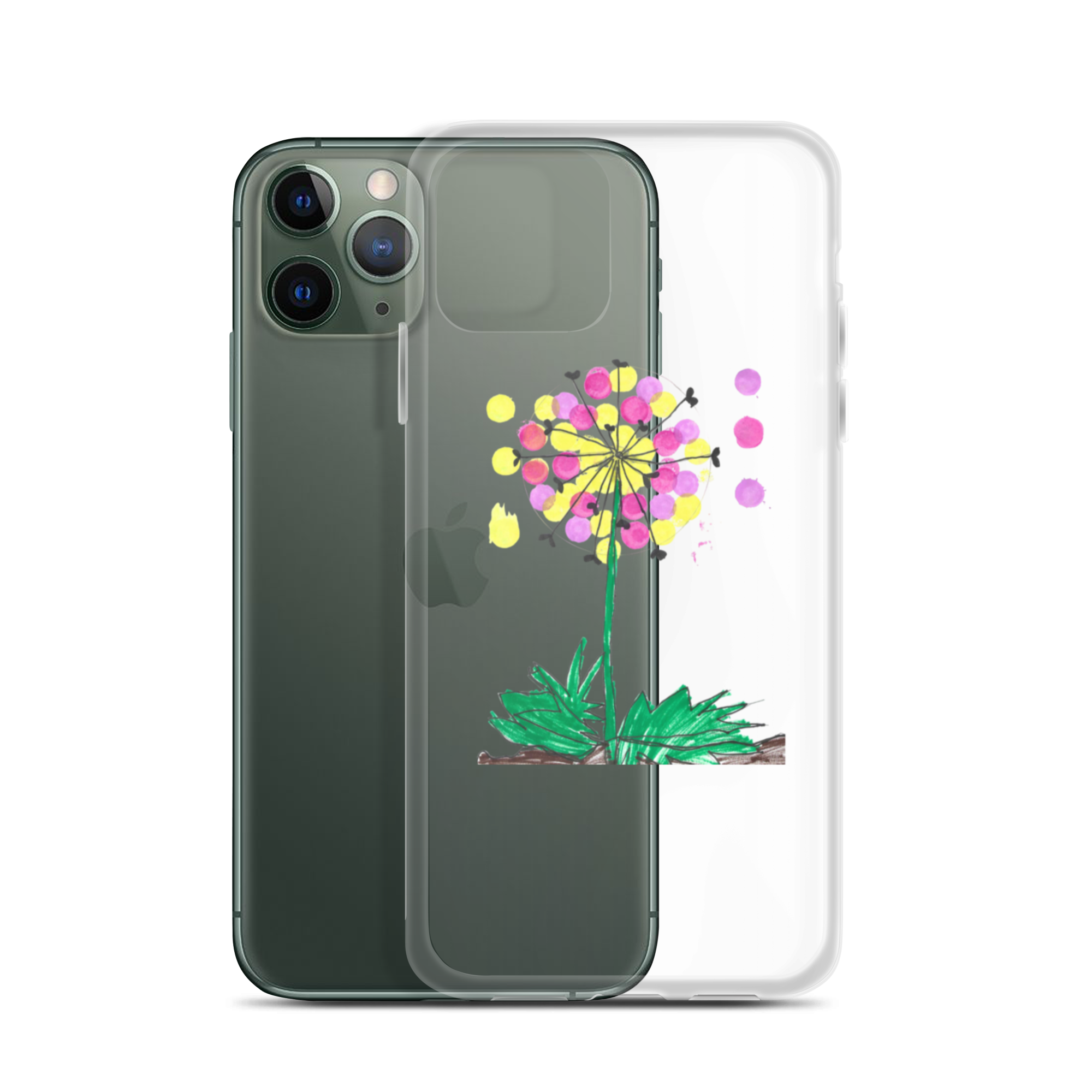 Dandelion of Colors Clear Case for iPhone® - Image 5