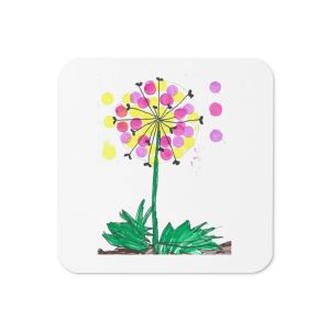 Dandelion of Colors Coaster