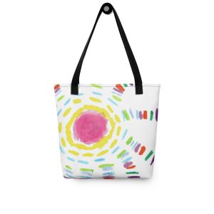 The Lines of Sun Tote Bag