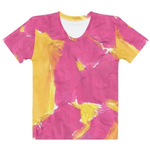 The World of Pink and Yellow Women's T-shirt