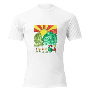 Sunset in the Country Side Unisex Fitted T-Shirt