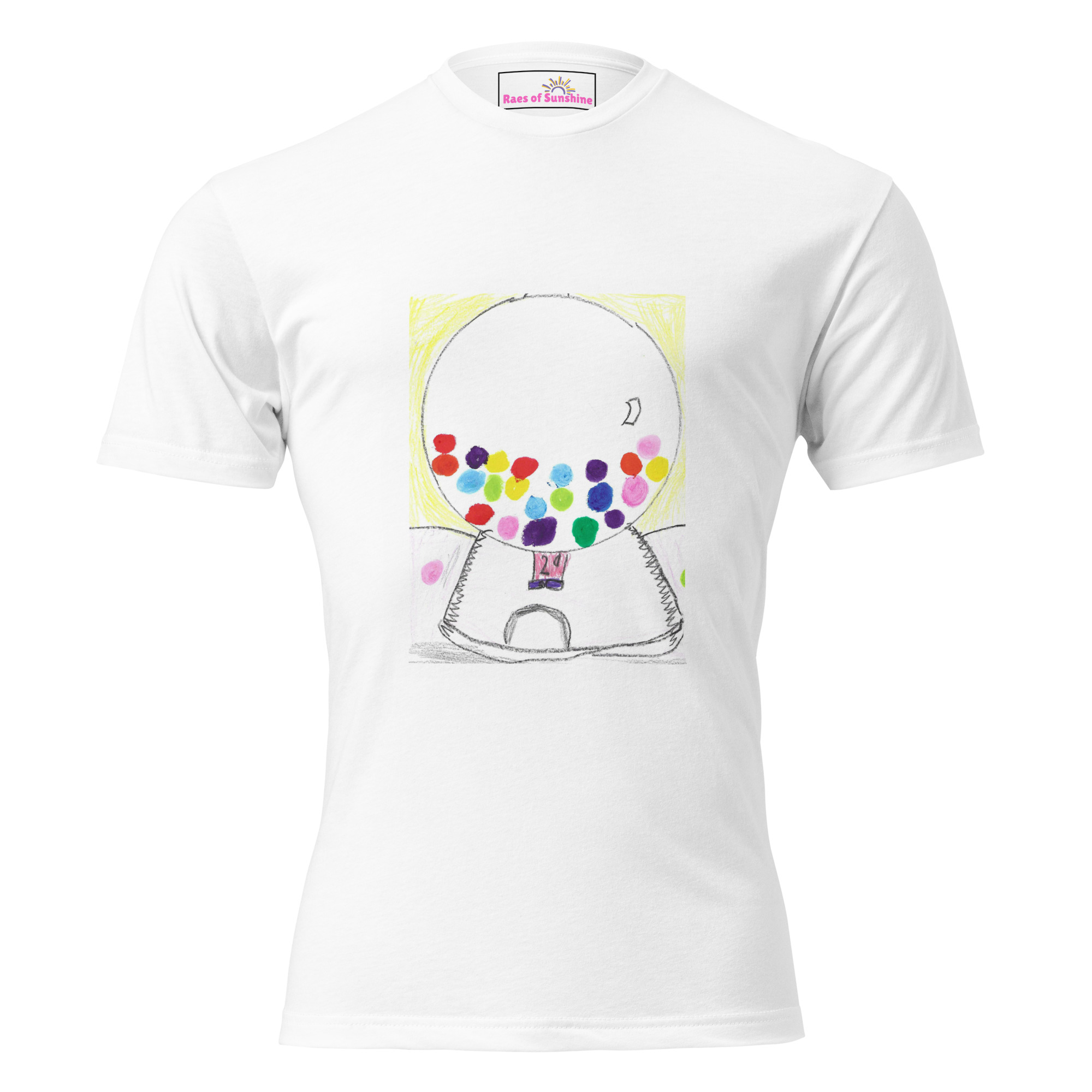 Gumball Machine Unisex Fitted T-Shirt