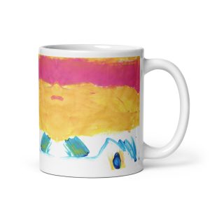The Beach White Glossy Mug